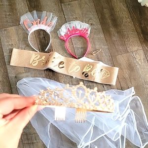 Rose gold bride bundle